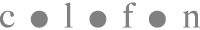 COLOFON